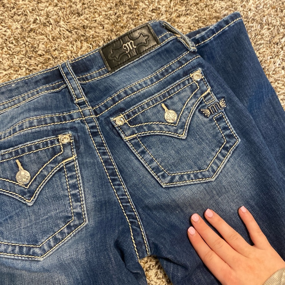 Miss Me Dark Blue Boot Cut Jeans